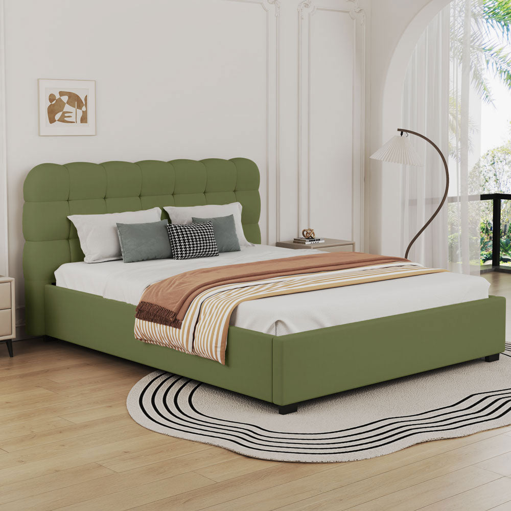 concept-usine-dallas-160x200-lit-coffre-velours-beige image 2