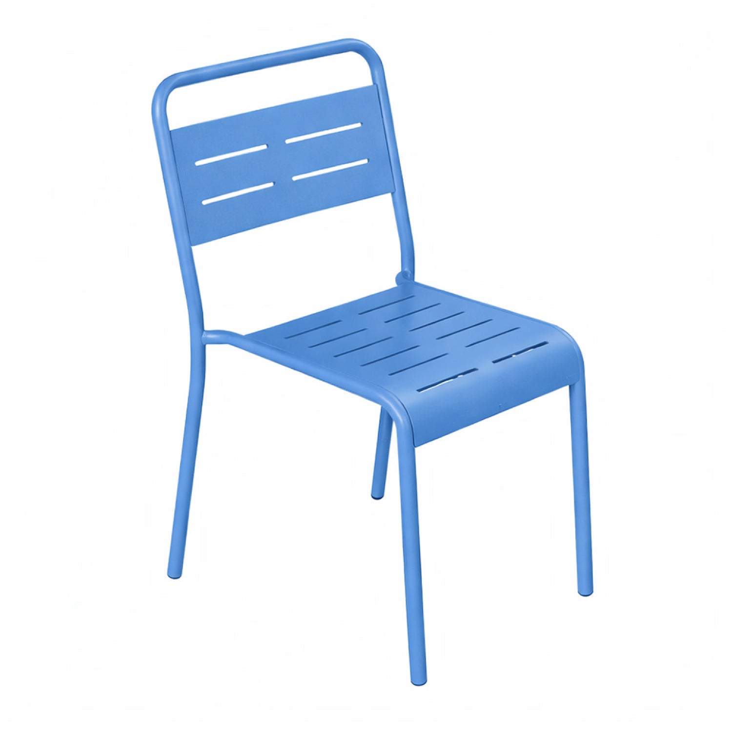 concept-usine-bergame-4-chaises-de-jardin-acier-terracotta image 6