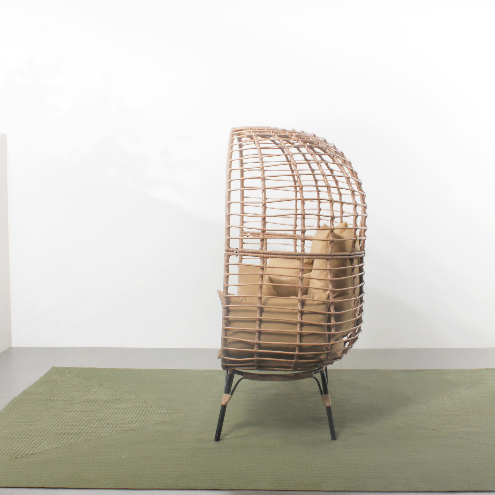 concept-usine-jane-xl-fauteuil-oeuf-jardin-beige-2-places image 3