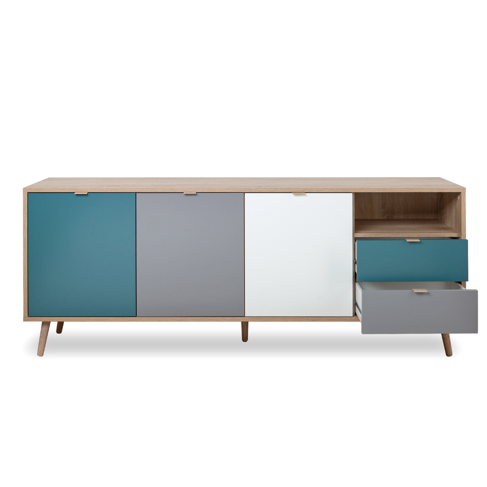 concept-usine-perast-buffet-scandinave-180-cm-tricolore image 3