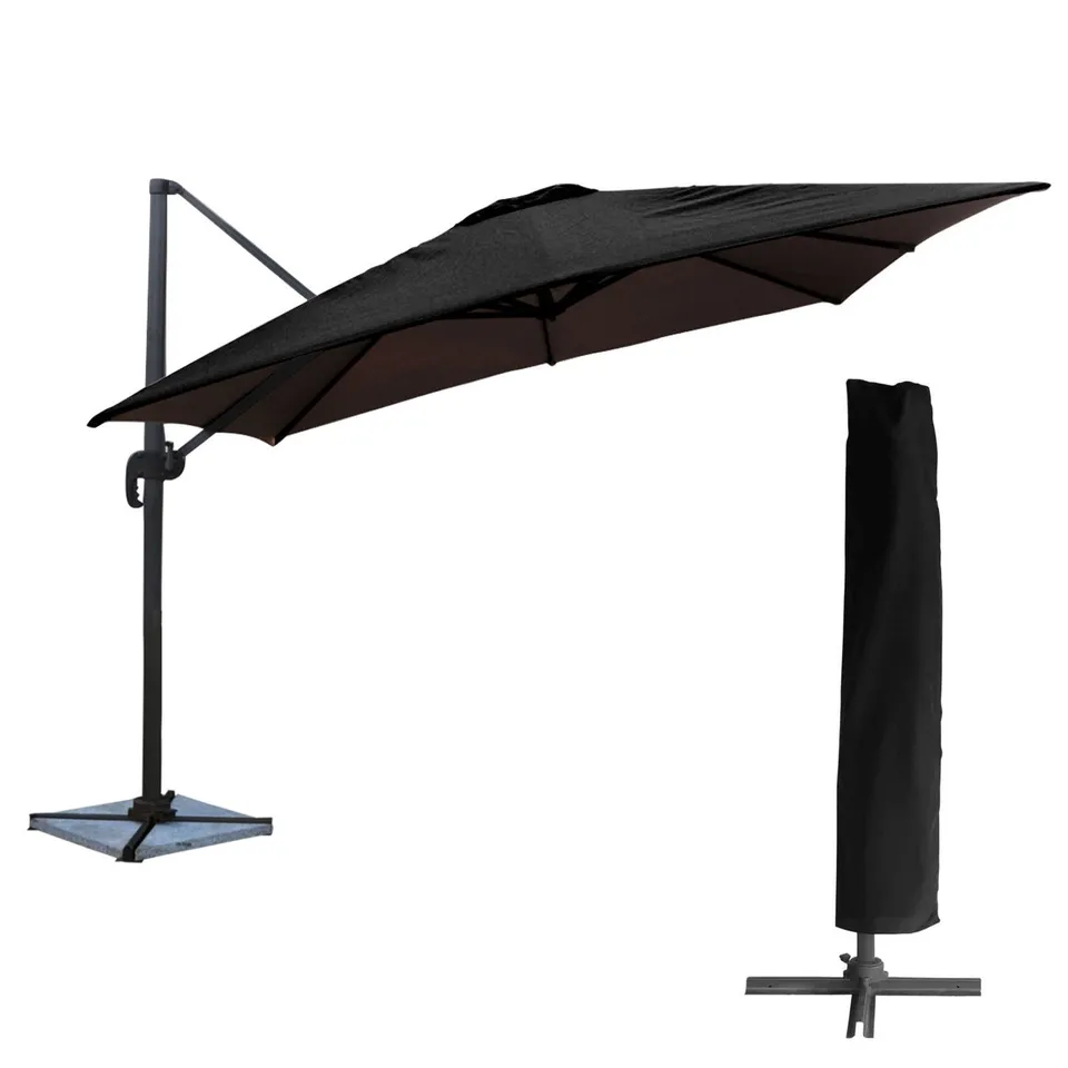 happy-garden-molokai-parasol-d-port-3x3m-noir image 1