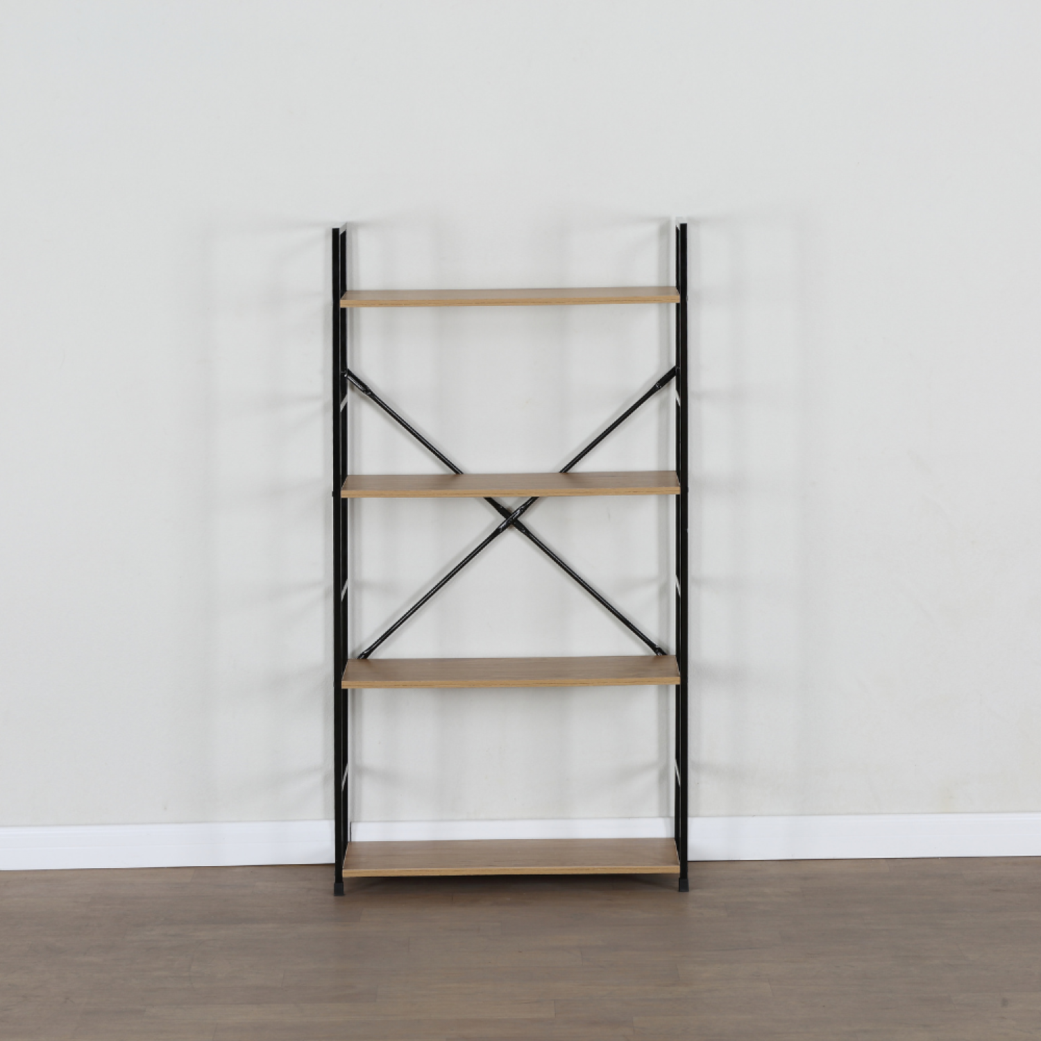 concept-usine-tyda-meuble-rangement-salon-ch-ne-4-tag-res image 4