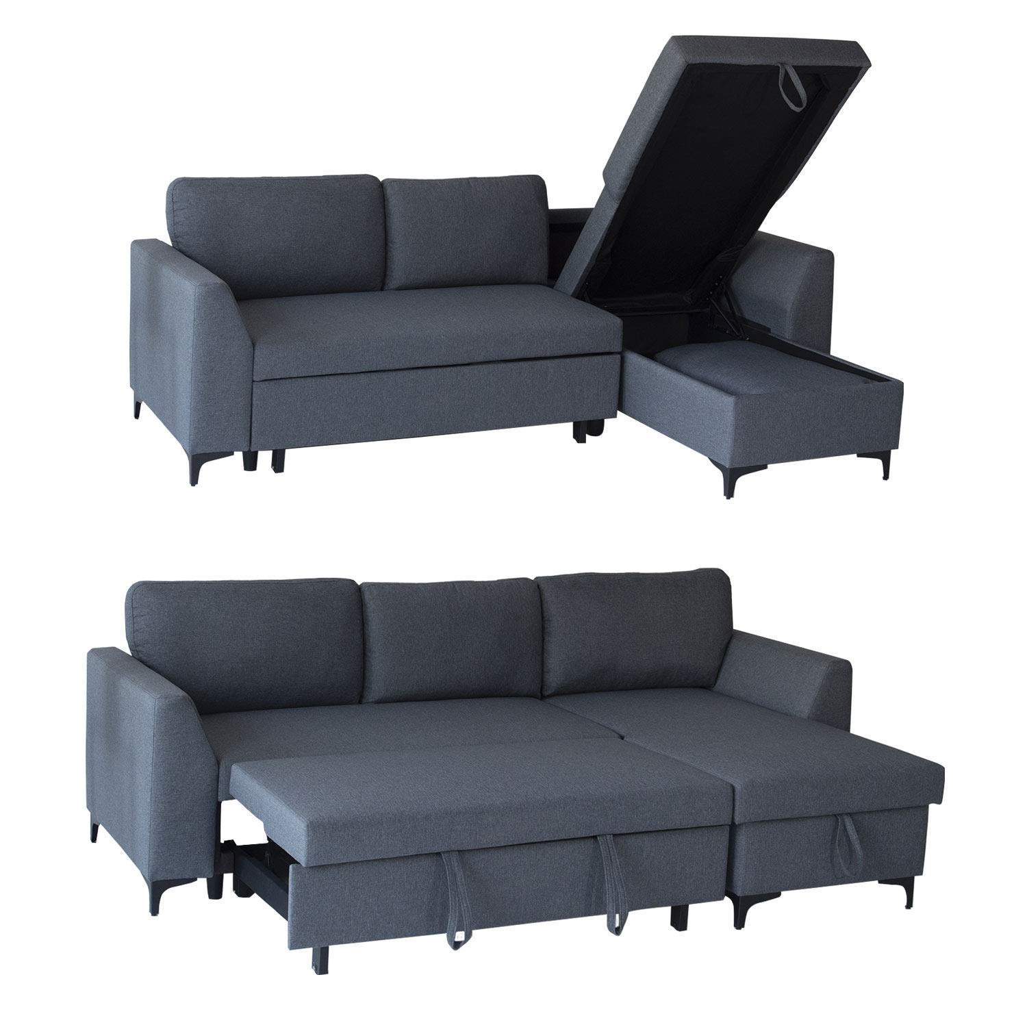 happy-garden-firenze-logan-canap-convertible-gris-3-places-coffre image 4