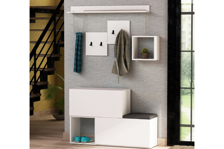 concept-usine-inga-meuble-entr-e-bois-blanc-porte-manteau image 4