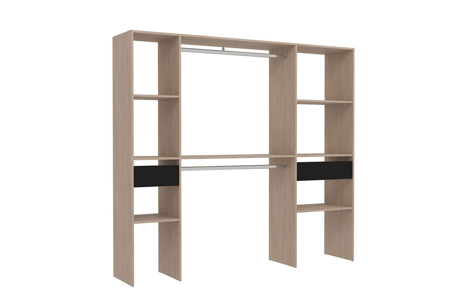 concept-usine-elysee-dressing-180-cm-blanc-avec-penderie image 4
