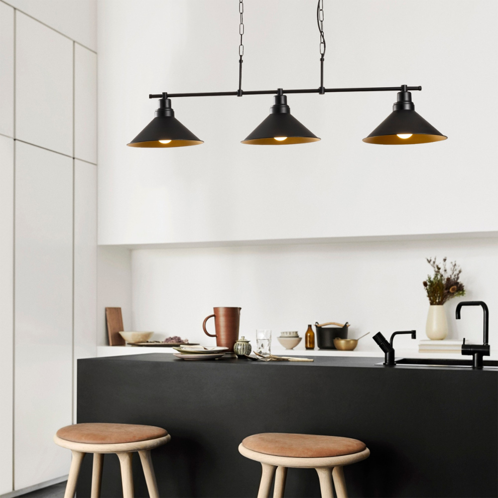 concept-usine-erika-suspension-m-tal-noir-3-lampes-e27 image 1