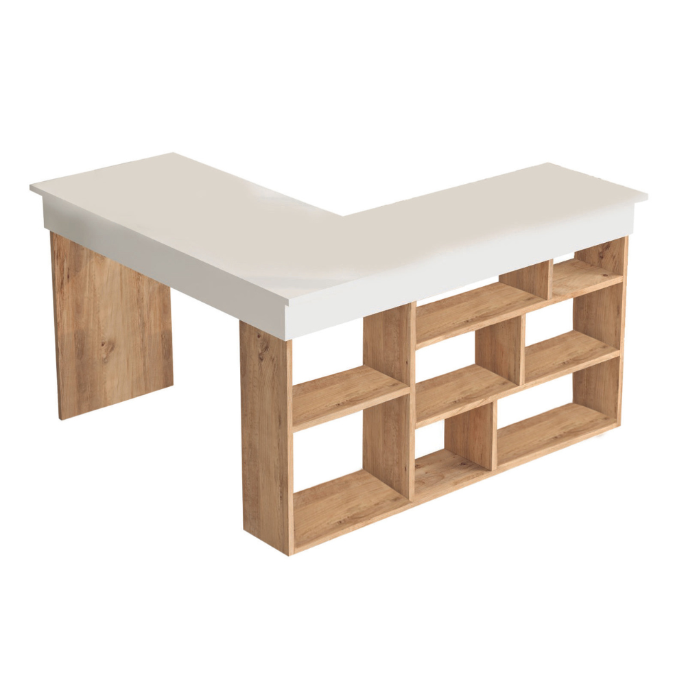 concept-usine-tyo-bureau-angle-blanc-bois-avec-rangement-8-tag-res image 4