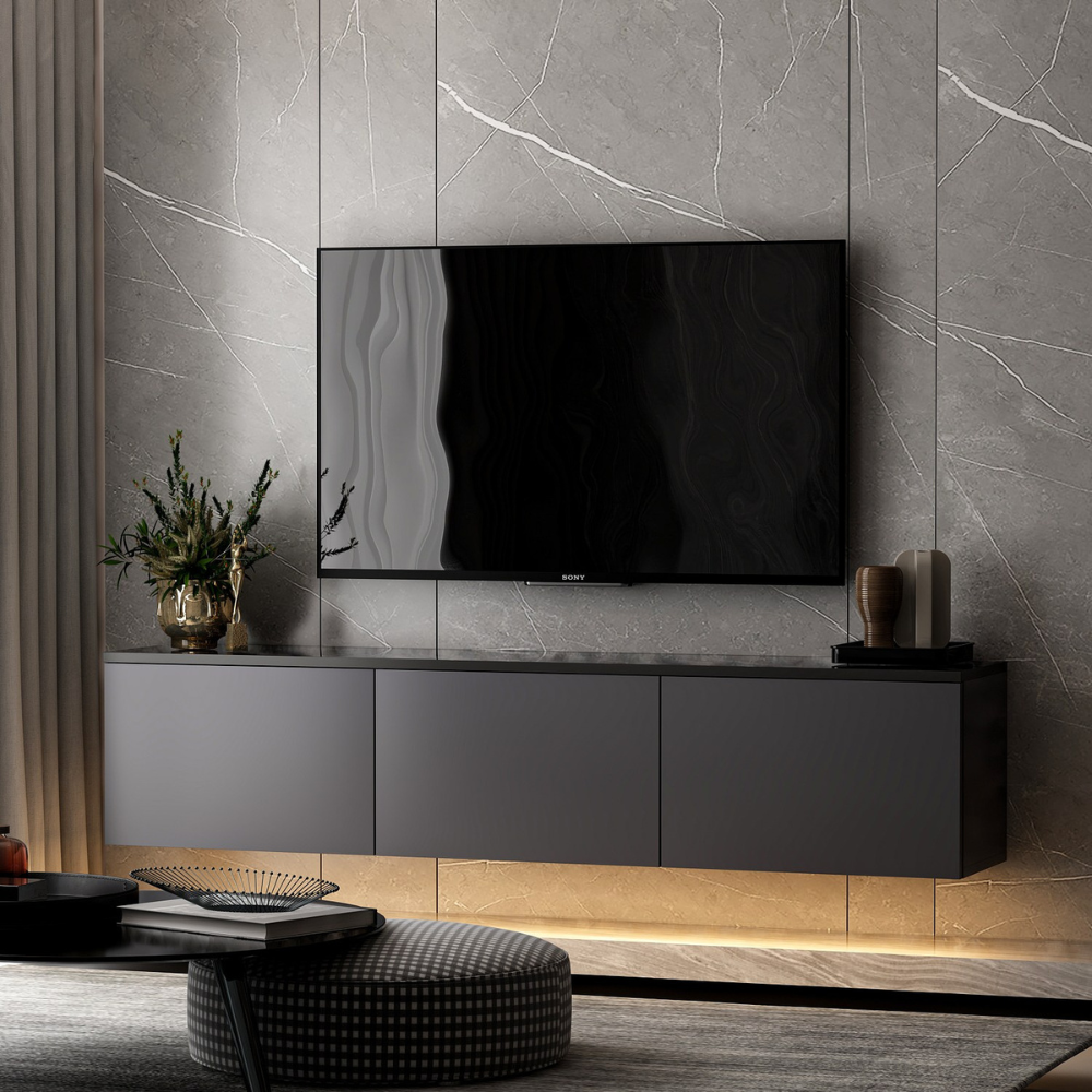 concept-usine-nael-meuble-tv-anthracite-160-cm image 3