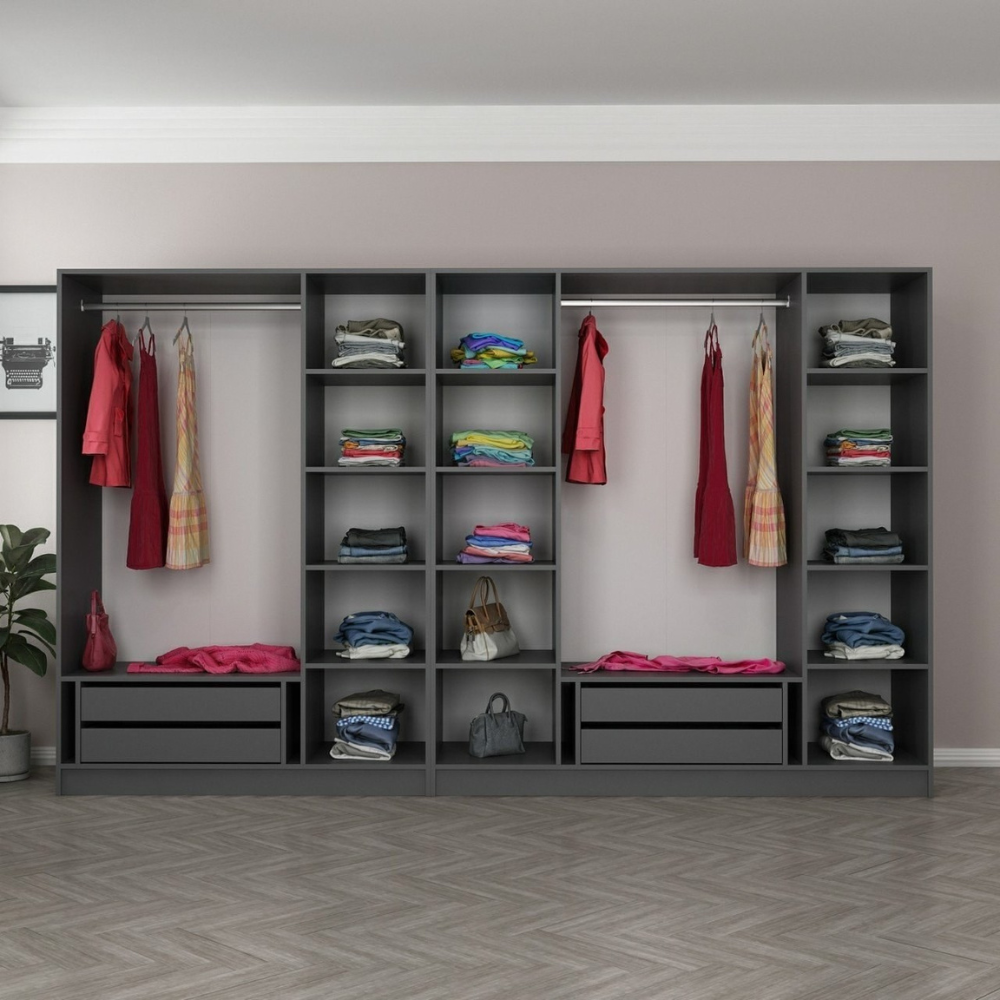 concept-usine-montmartre-dressing-anthracite-315-cm-penderie image 3