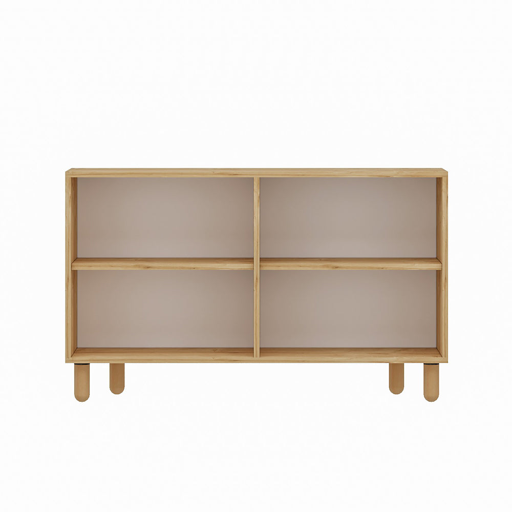 concept-usine-vinci-buffet-120-cm-bois-clair-4-portes image 5