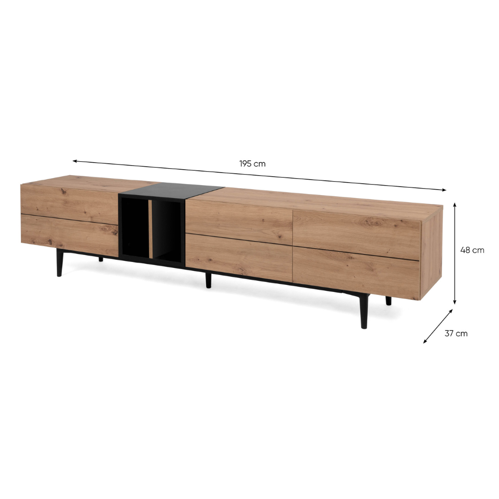 concept-usine-novi-meuble-tv-200-cm-bois-avec-porte image 7
