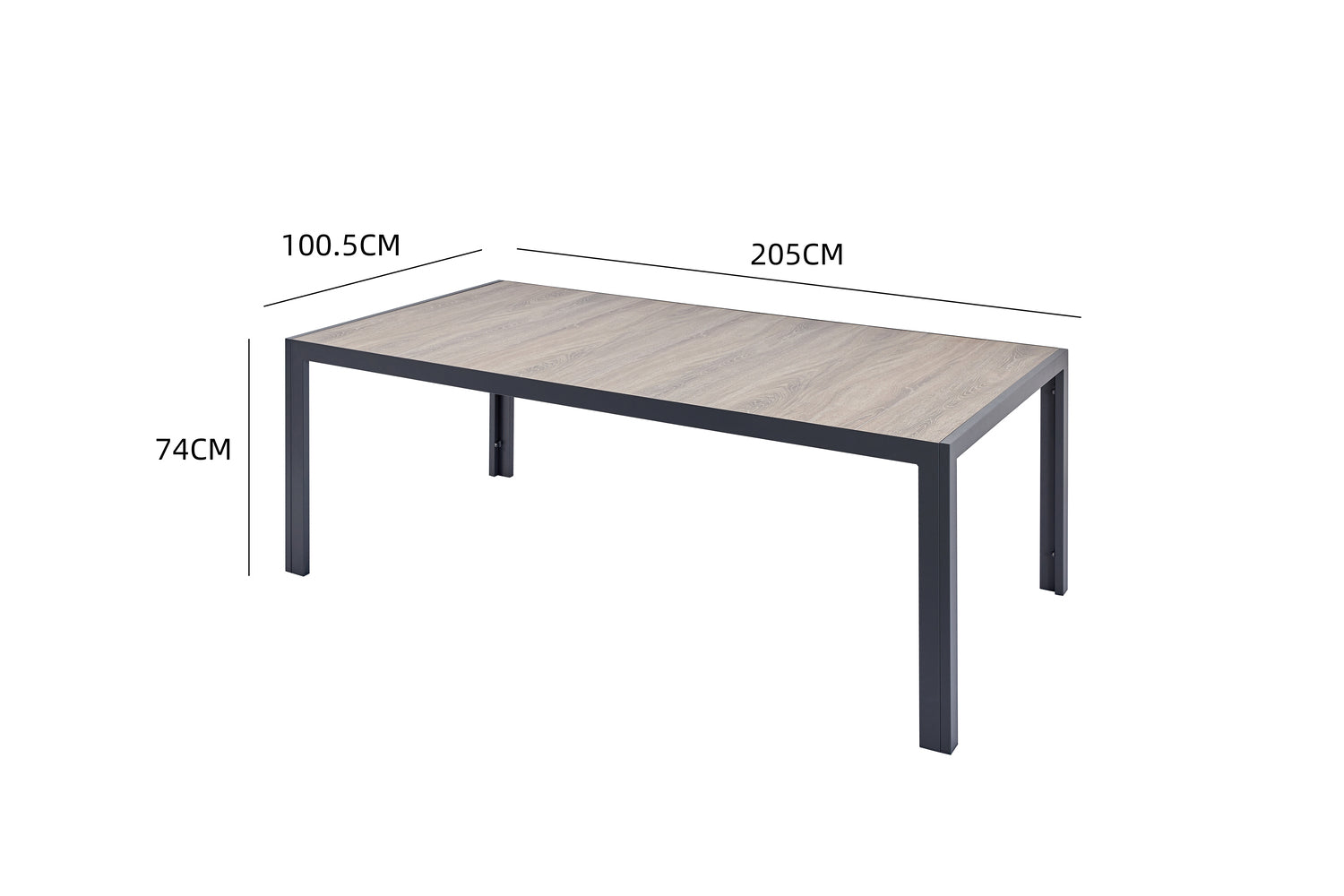 concept-usine-lagos-ensemble-table-jardin-aluminium-gris-fonc image 3