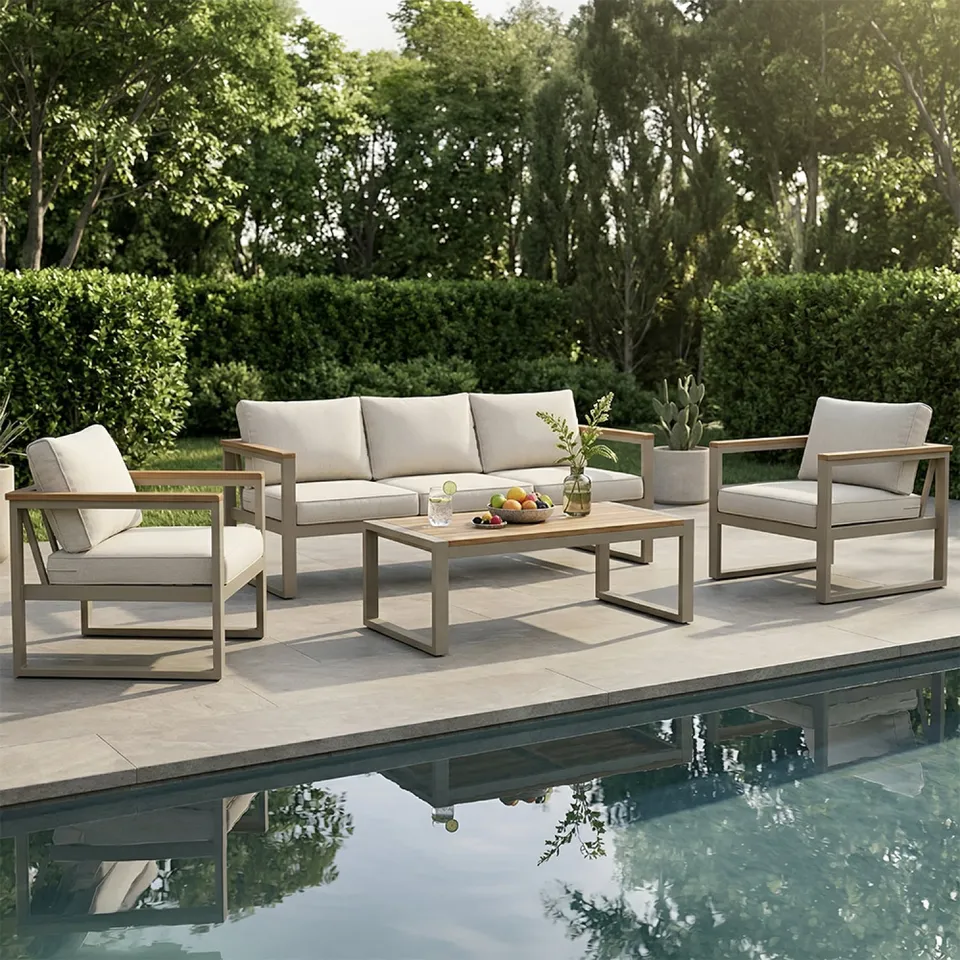concept-usine-saraburi-salon-de-jardin-bois-5-places image 1