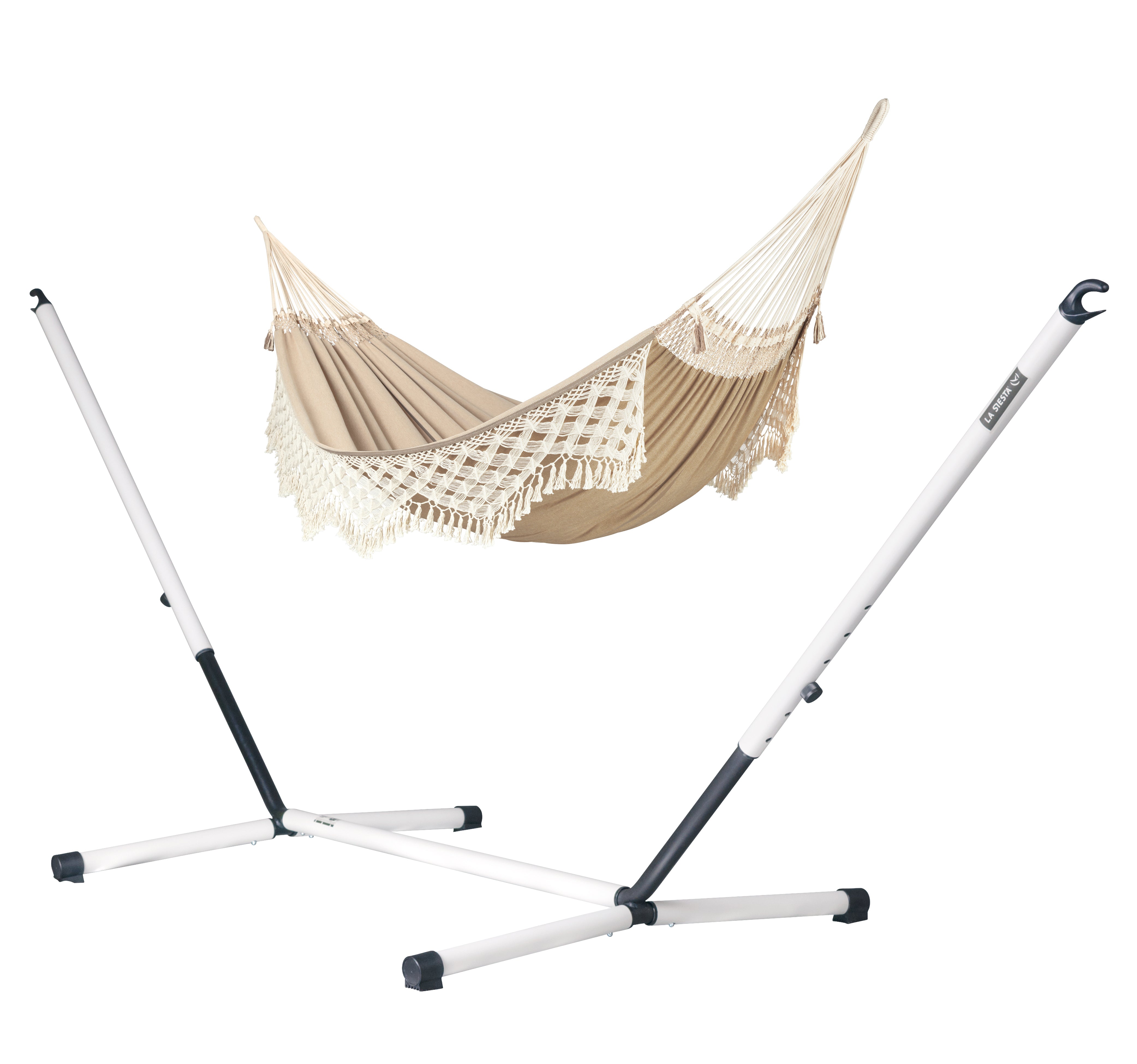 la-siesta-nautico-brazil-hamac-coton-bio-king-400-cm-avec-support image 8
