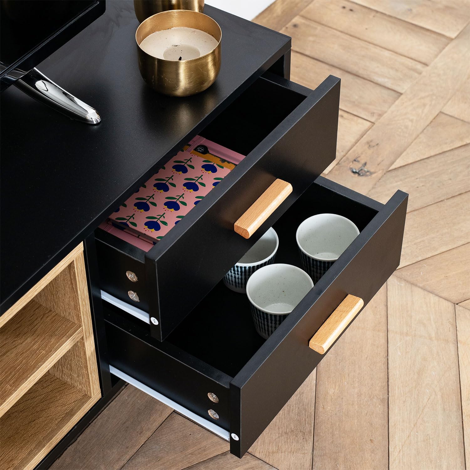 happy-garden-sicilia-meuble-tv-ross-noir-130-cm-scandinave image 8