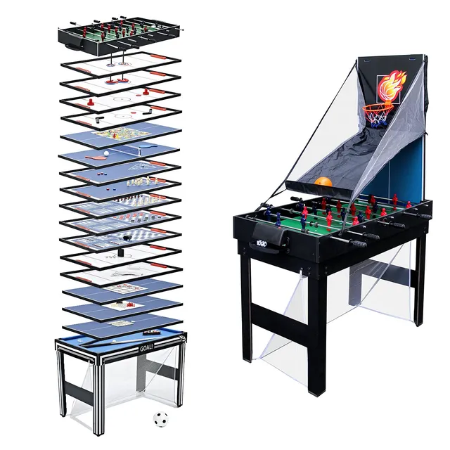 happy-garden-padar-table-multi-jeux-20-en-1-106-cm image 1