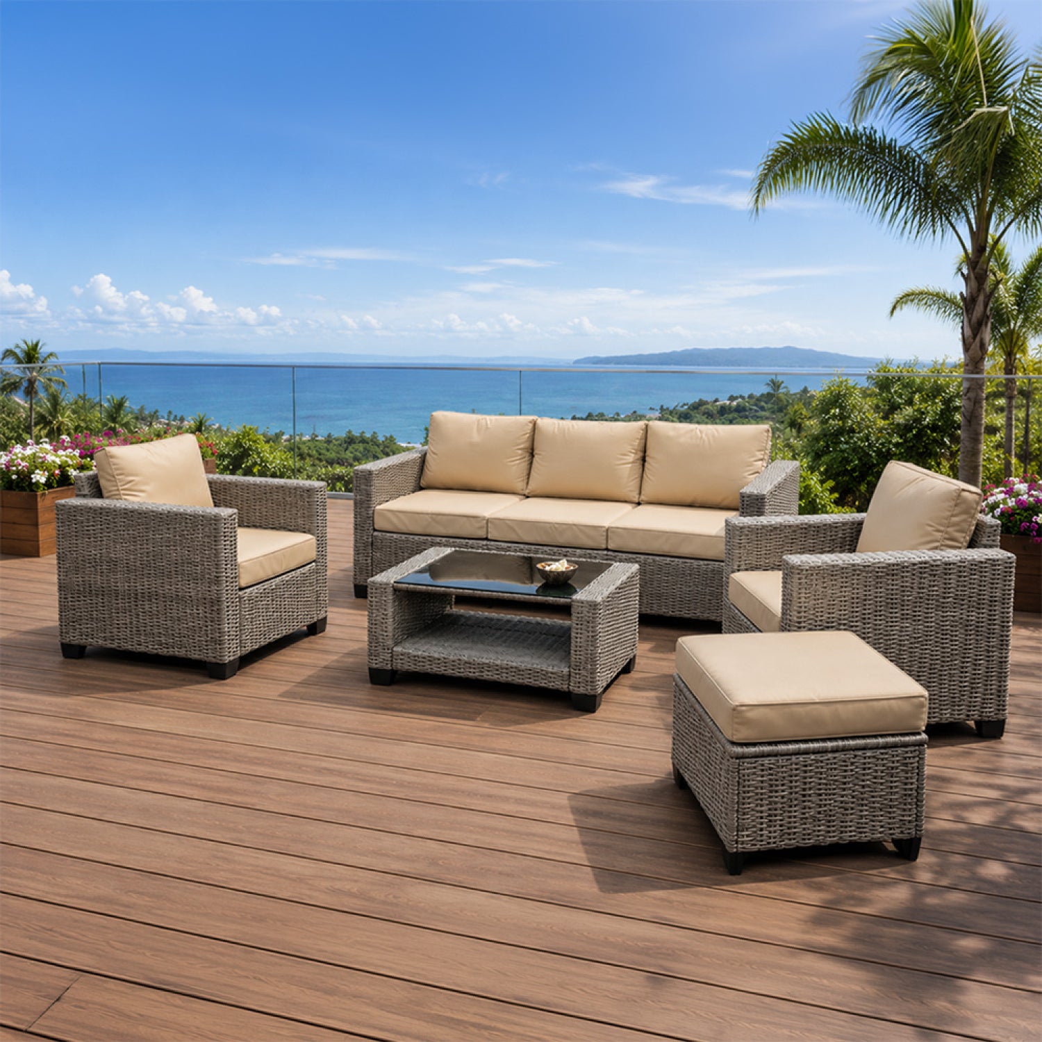 concept-usine-marabo-salon-de-jardin-6-places-gris-beige image 3