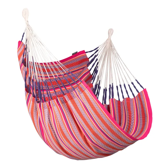 la-siesta-cumbia-organic-fauteuil-suspendu-comfort-flamingo image 1