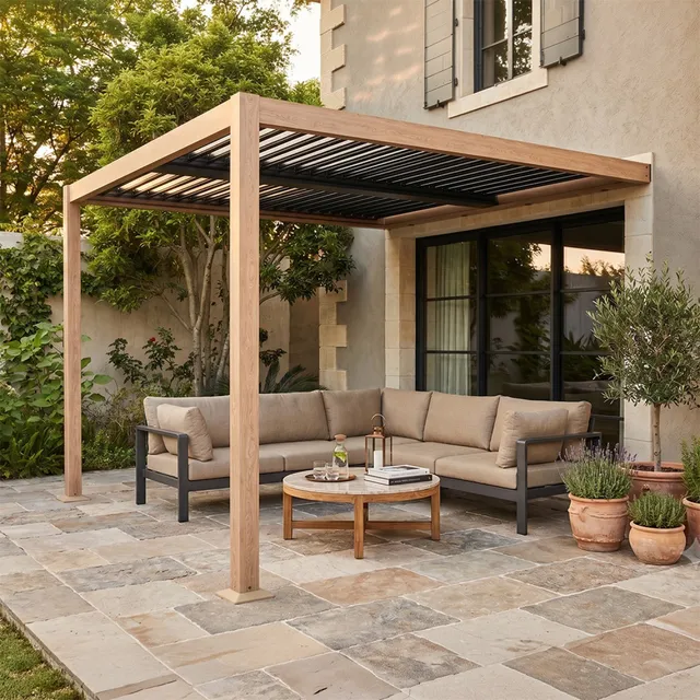 concept-usine-sifnos-pergola-3x3-bioclimatique-adoss-e image 1