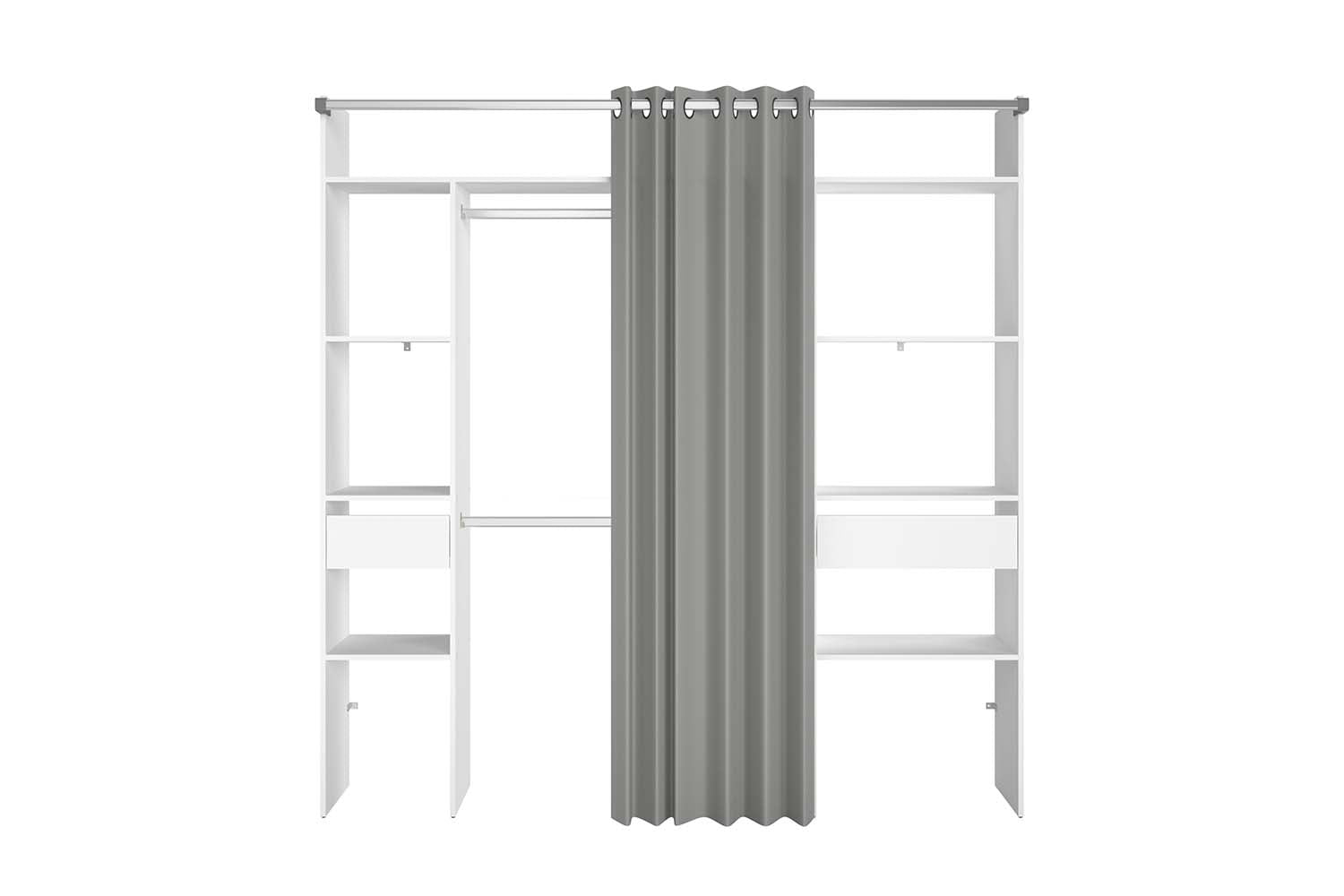 concept-usine-elys-e-dressing-rideau-blanc-198-cm image 3