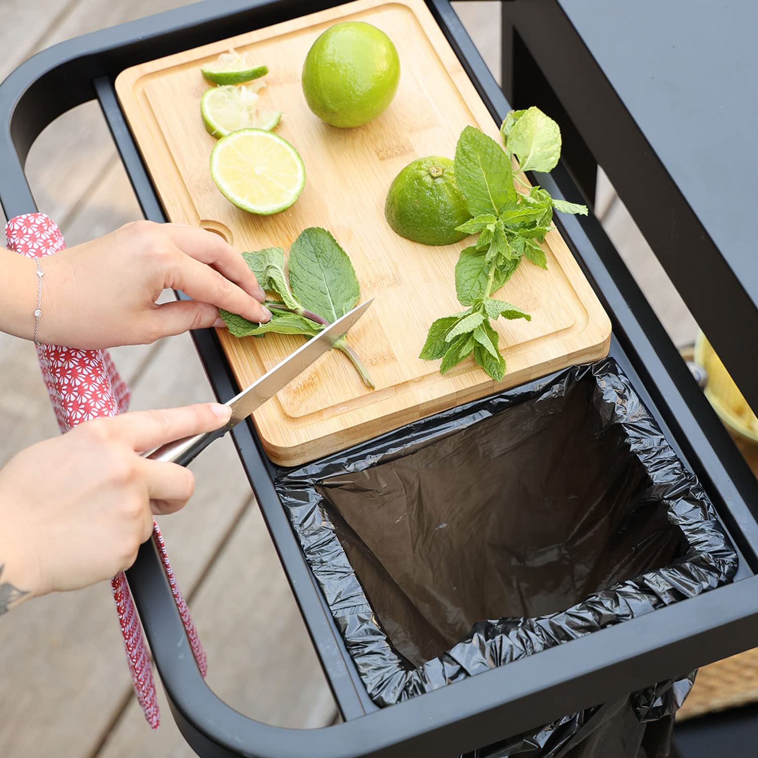 cook-in-garden-reva-110-premium-desserte-plancha-noire image 4
