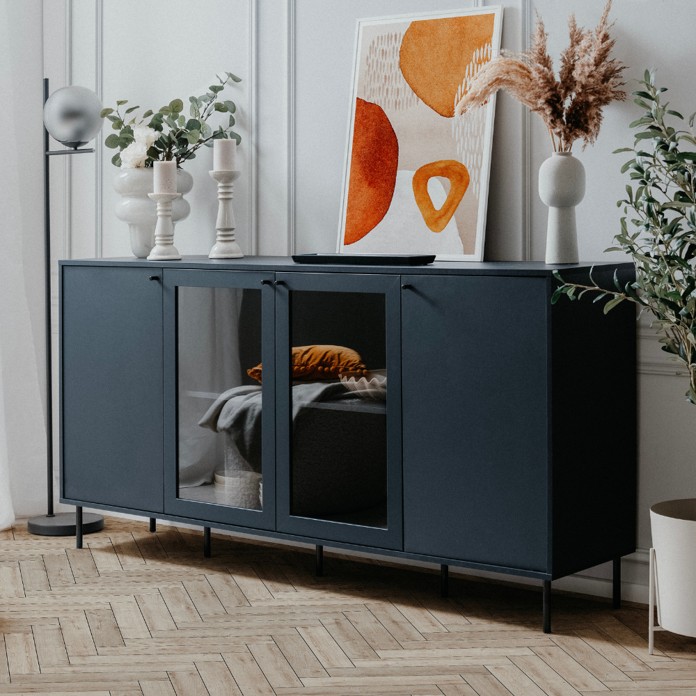 concept-usine-lanzarote-buffet-180-cm-bleu-marine-vitr image 3