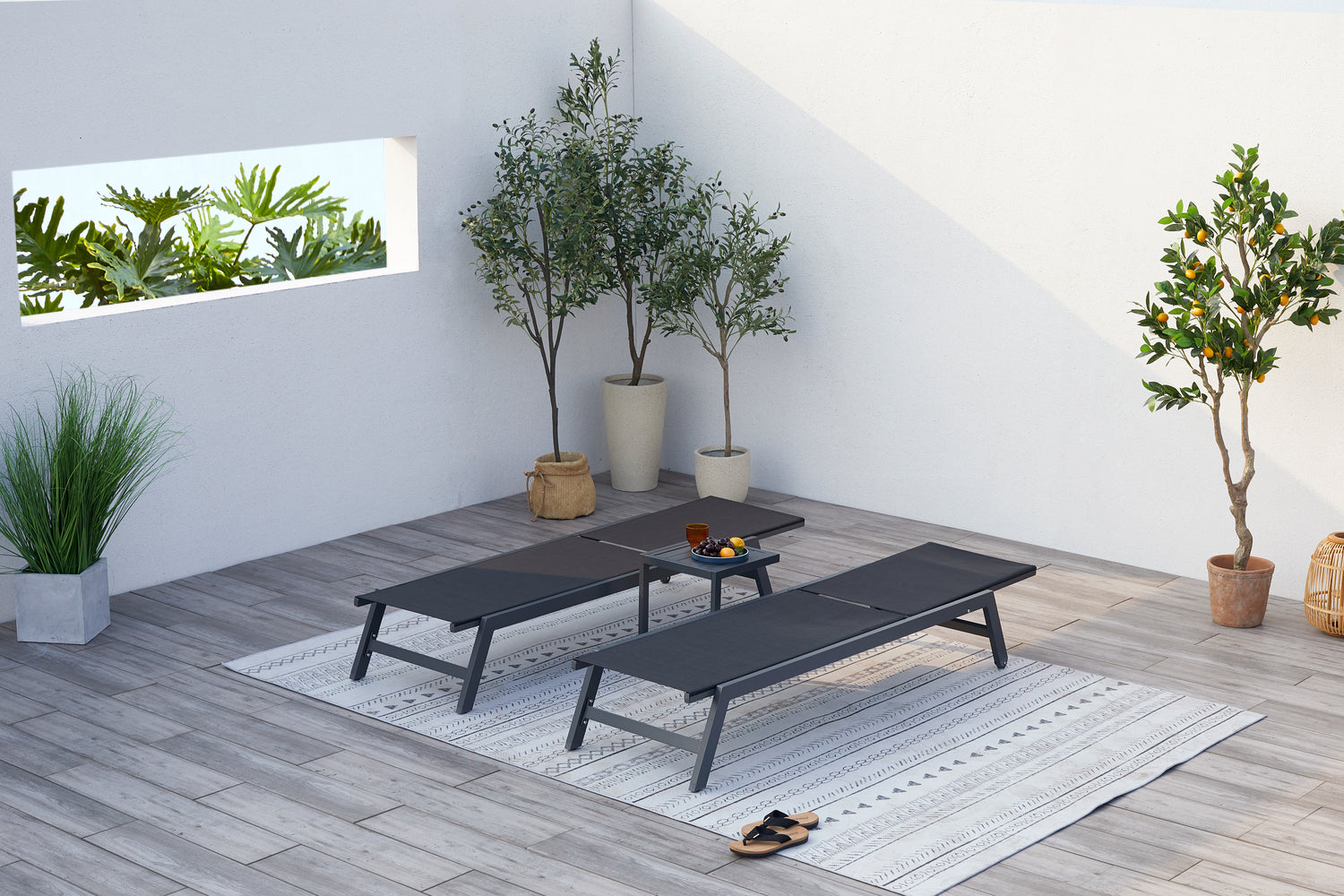 concept-usine-prato-transat-gris-lot-de-2-table-r-glable image 4