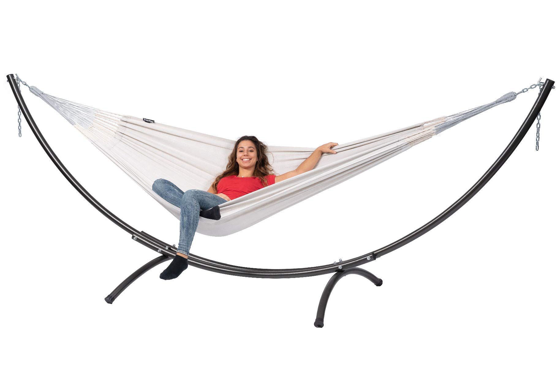 tropilex-arc-comfort-set-hamac-double-pearl-avec-support image 3