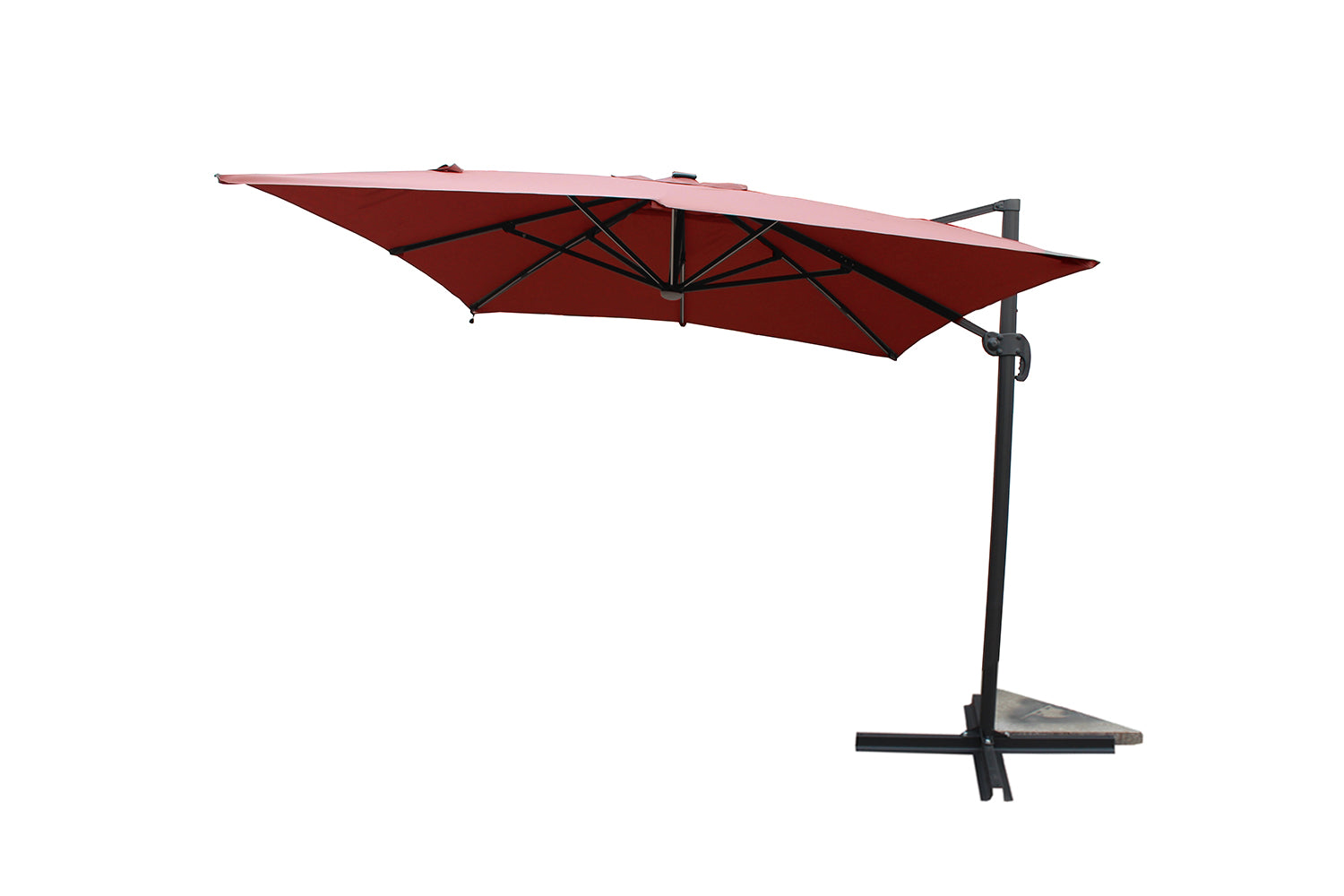 concept-usine-calvia-parasol-d-port-led-gris-alu image 8