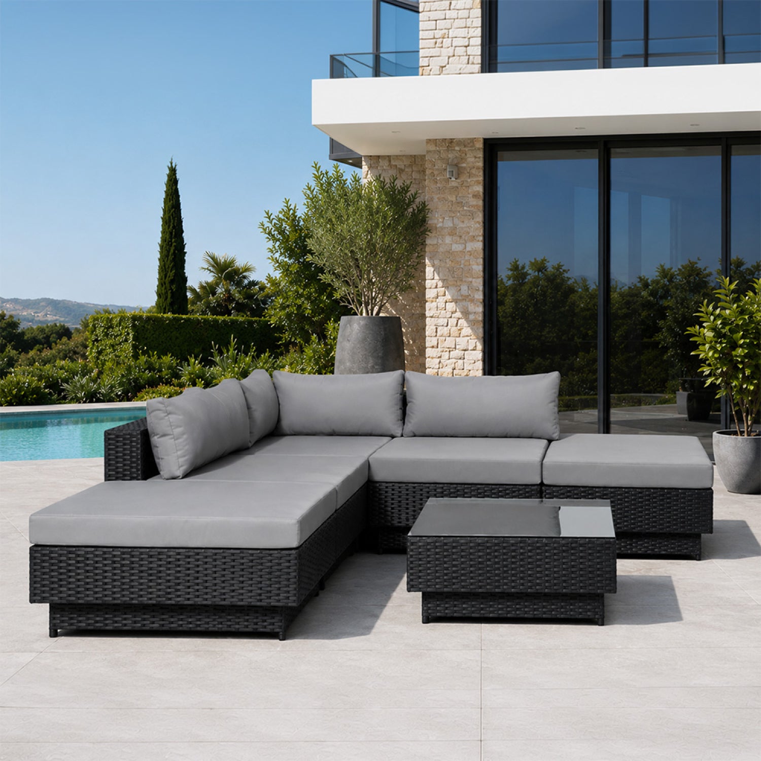 concept-usine-amorgos-salon-jardin-modulable-noir-gris-5-pl image 2