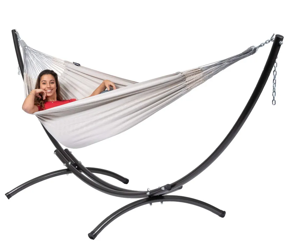 tropilex-arc-comfort-set-hamac-double-pearl-avec-support image 1