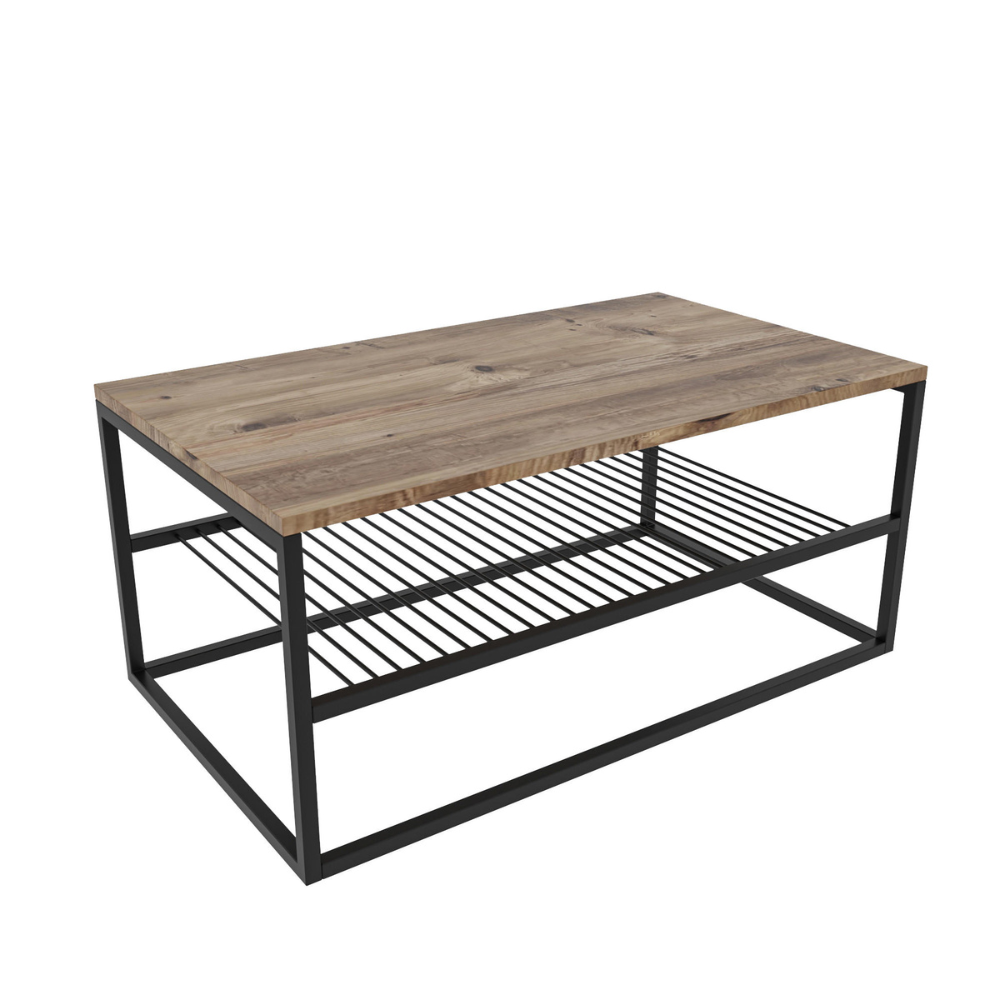 concept-usine-factory-table-basse-bois-noir-avec-rangement image 3