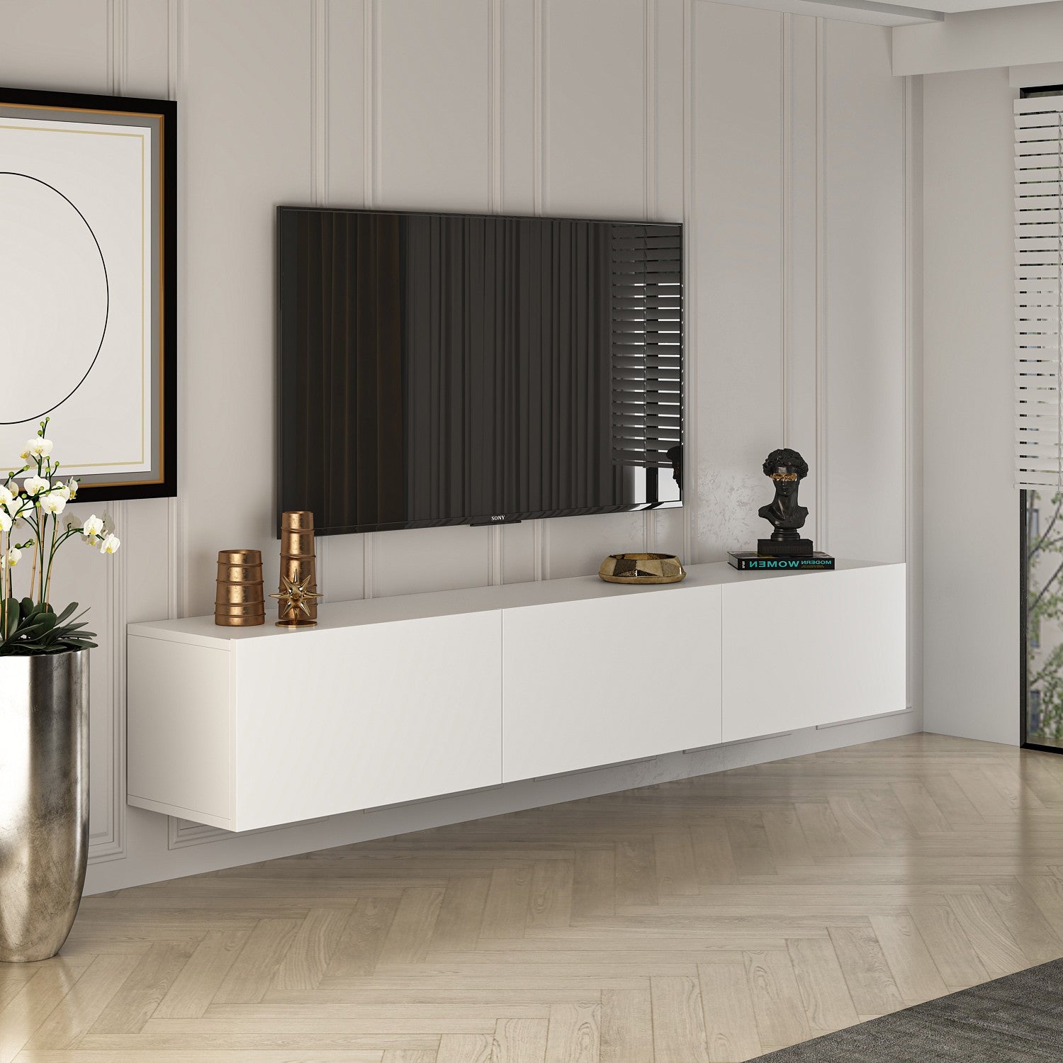 concept-usine-hal-meuble-tv-suspendu-gris-anthracite-150-cm image 6
