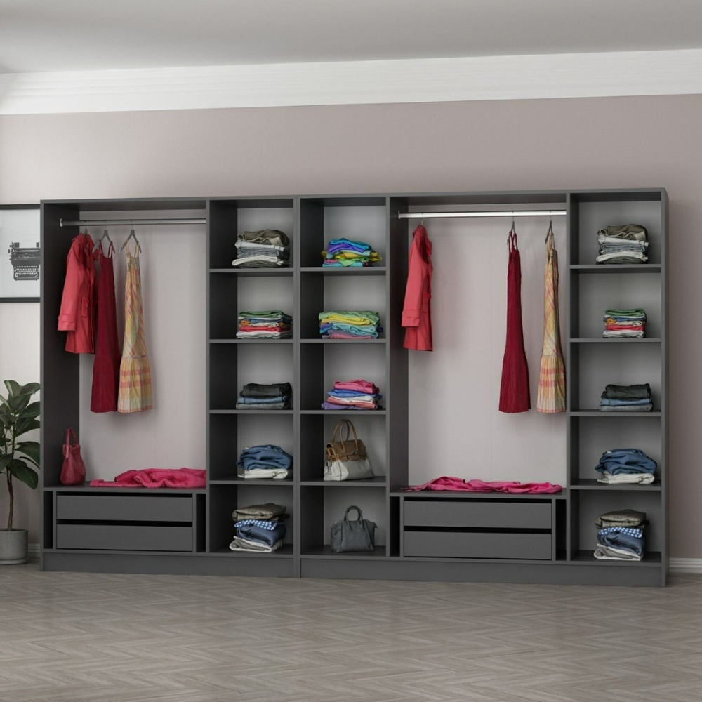 concept-usine-montmartre-dressing-anthracite-315-cm-penderie image 6