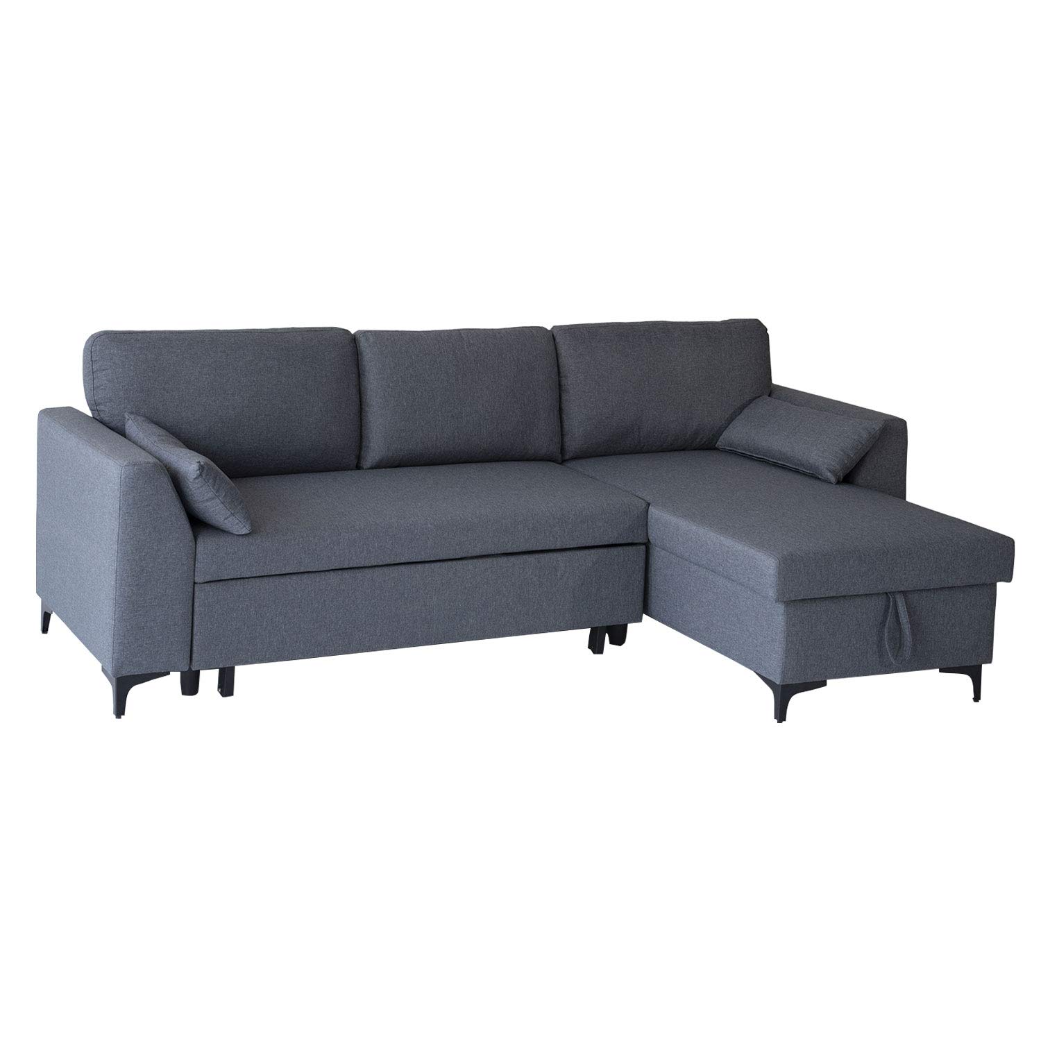 happy-garden-firenze-logan-canap-convertible-gris-3-places-coffre image 1