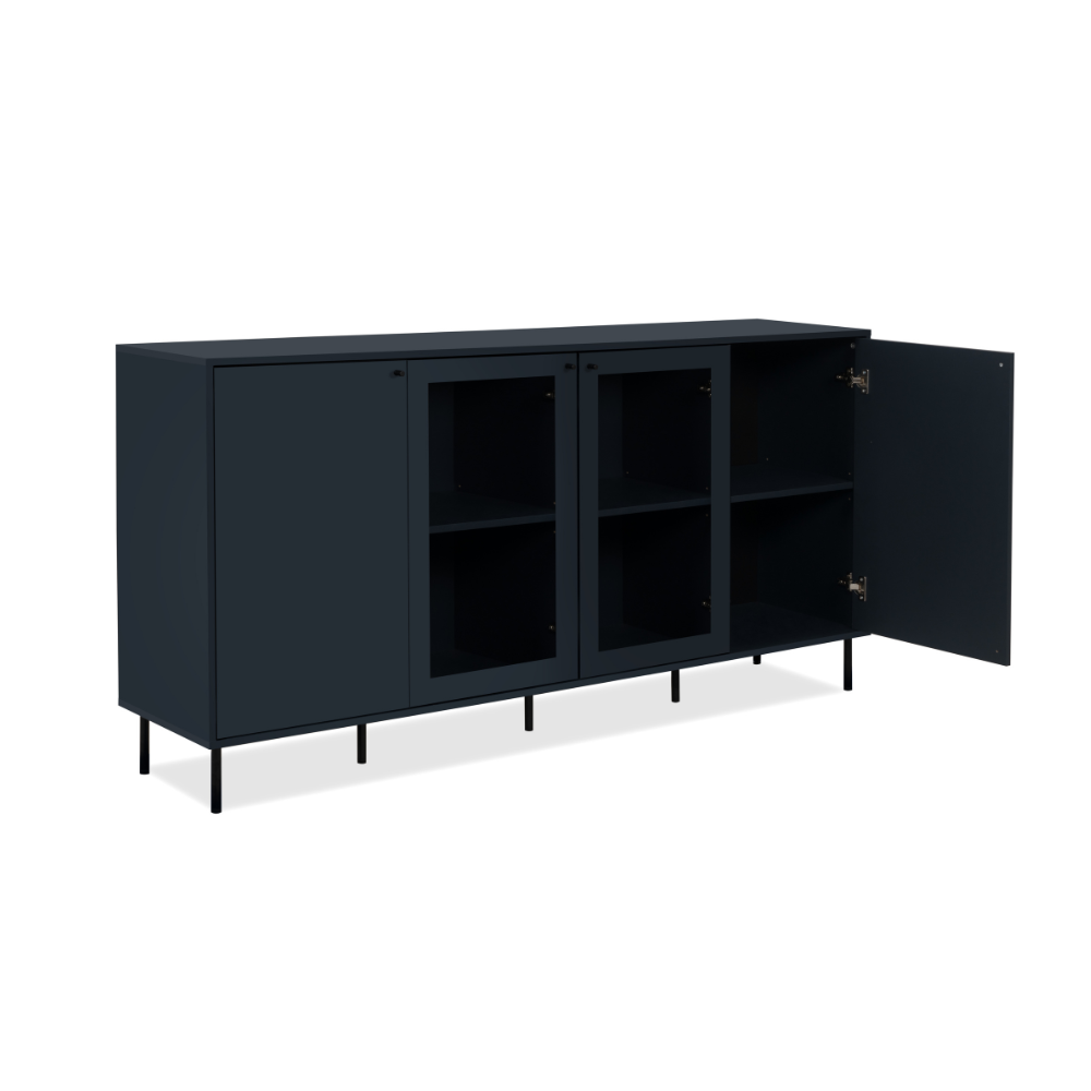 concept-usine-lanzarote-buffet-180-cm-bleu-marine-vitr image 7