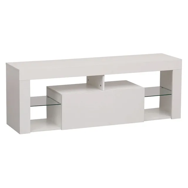 happy-garden-sicilia-daryl-meuble-tv-blanc-led-140-cm image 1