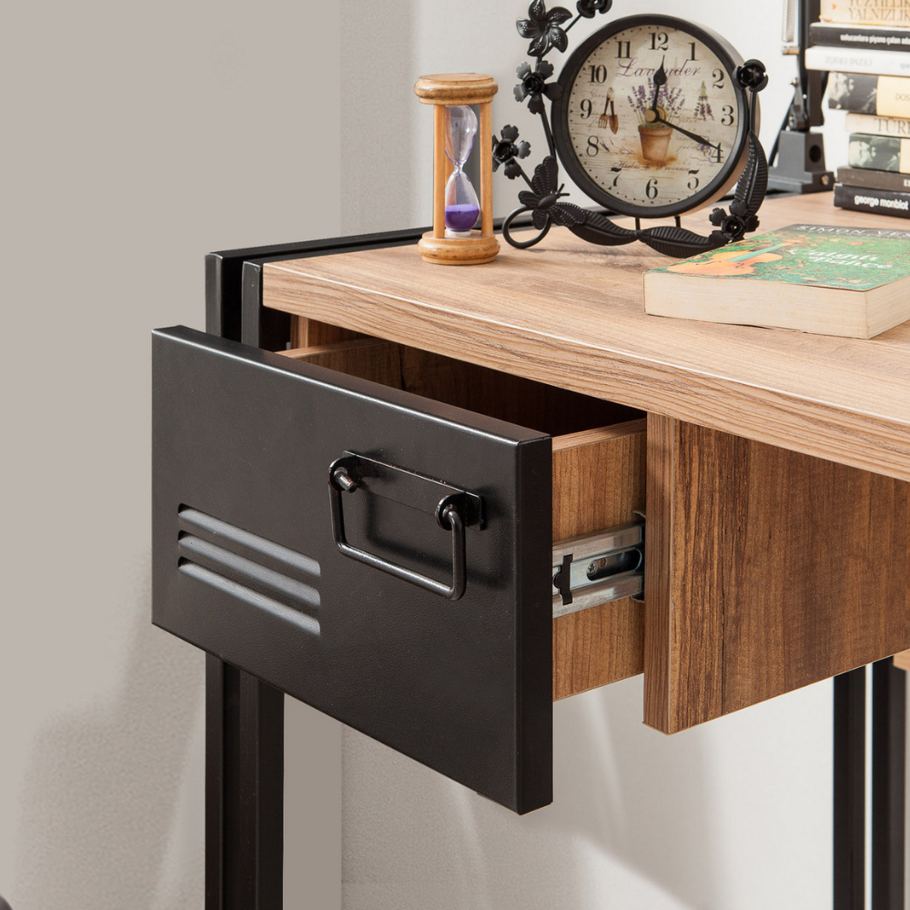 concept-usine-skirv-bureau-bois-m-tal-noir-avec-tiroirs image 4