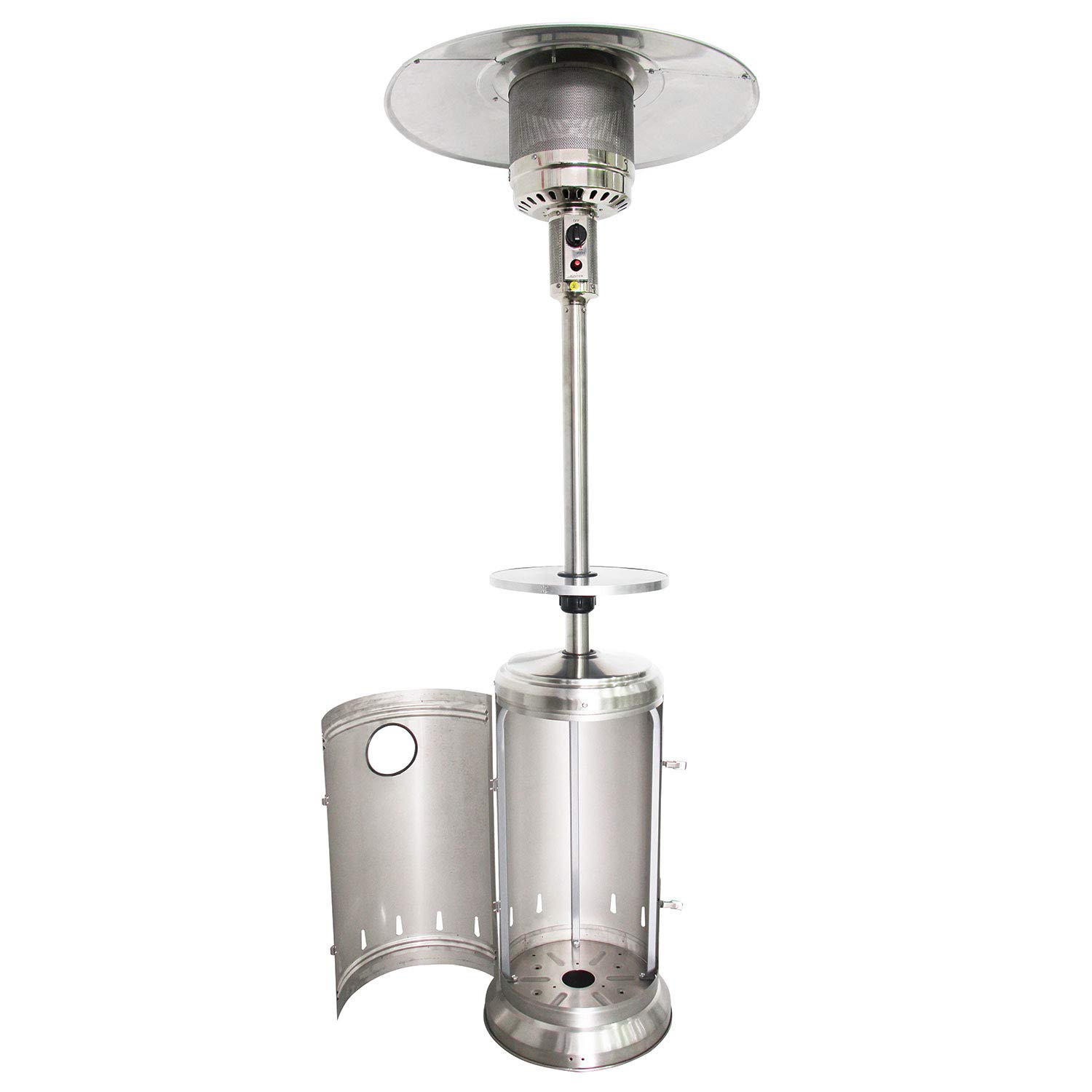 happy-garden-oslo-parasol-chauffant-gaz-inox-housse image 2