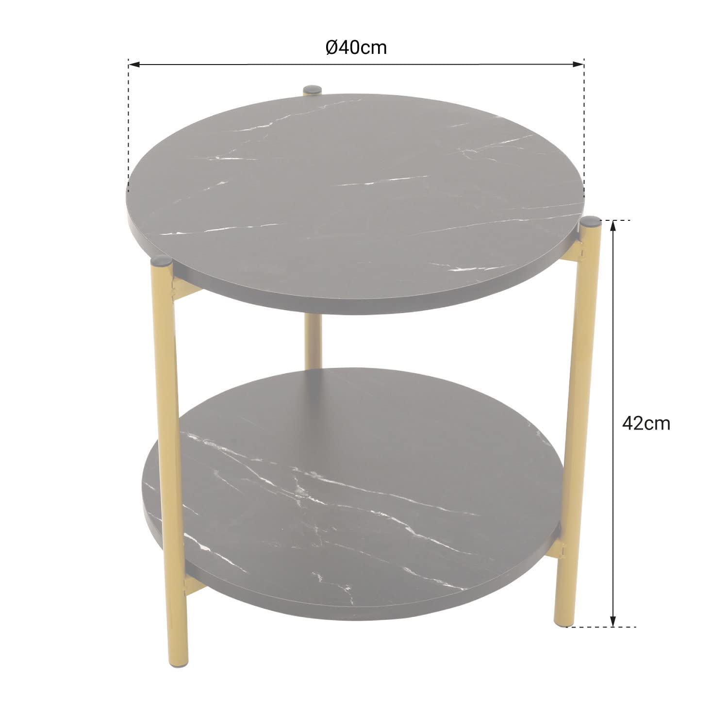 happy-garden-capri-rosalie-table-basse-ronde-effet-marbre image 3