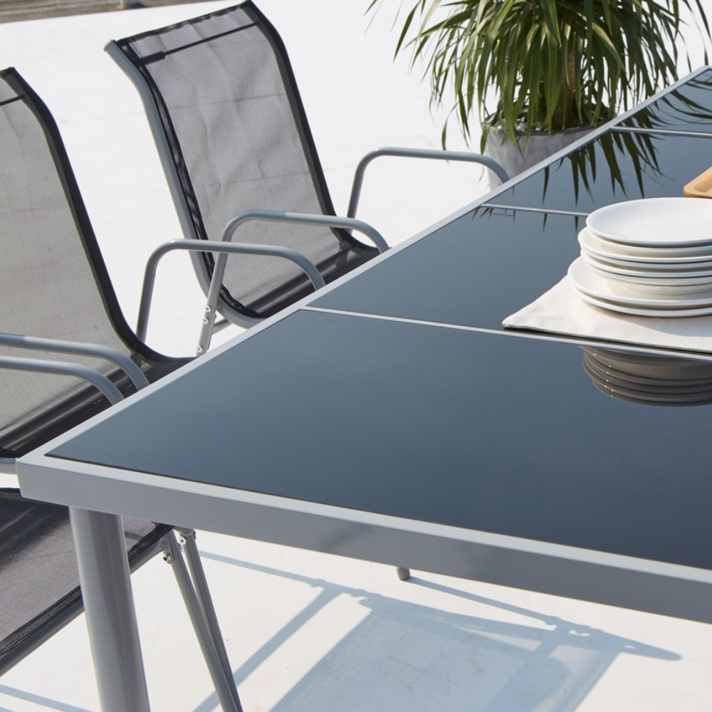 concept-usine-lusiana-salon-jardin-6-places-acier-verre-gris image 5