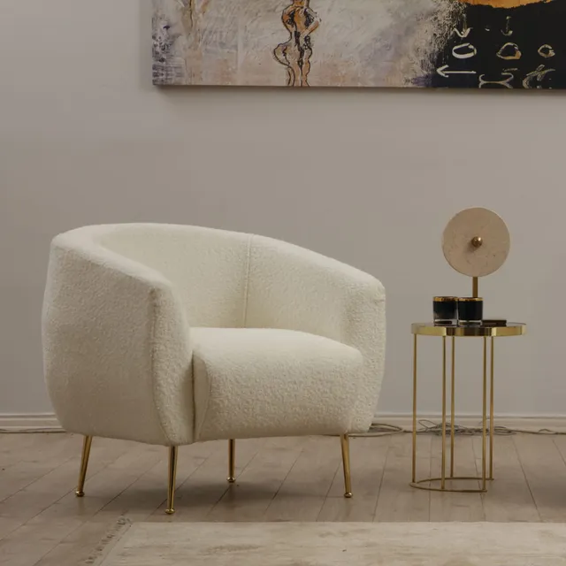 concept-usine-garcia-fauteuil-bouclette-creme-1-place image 1