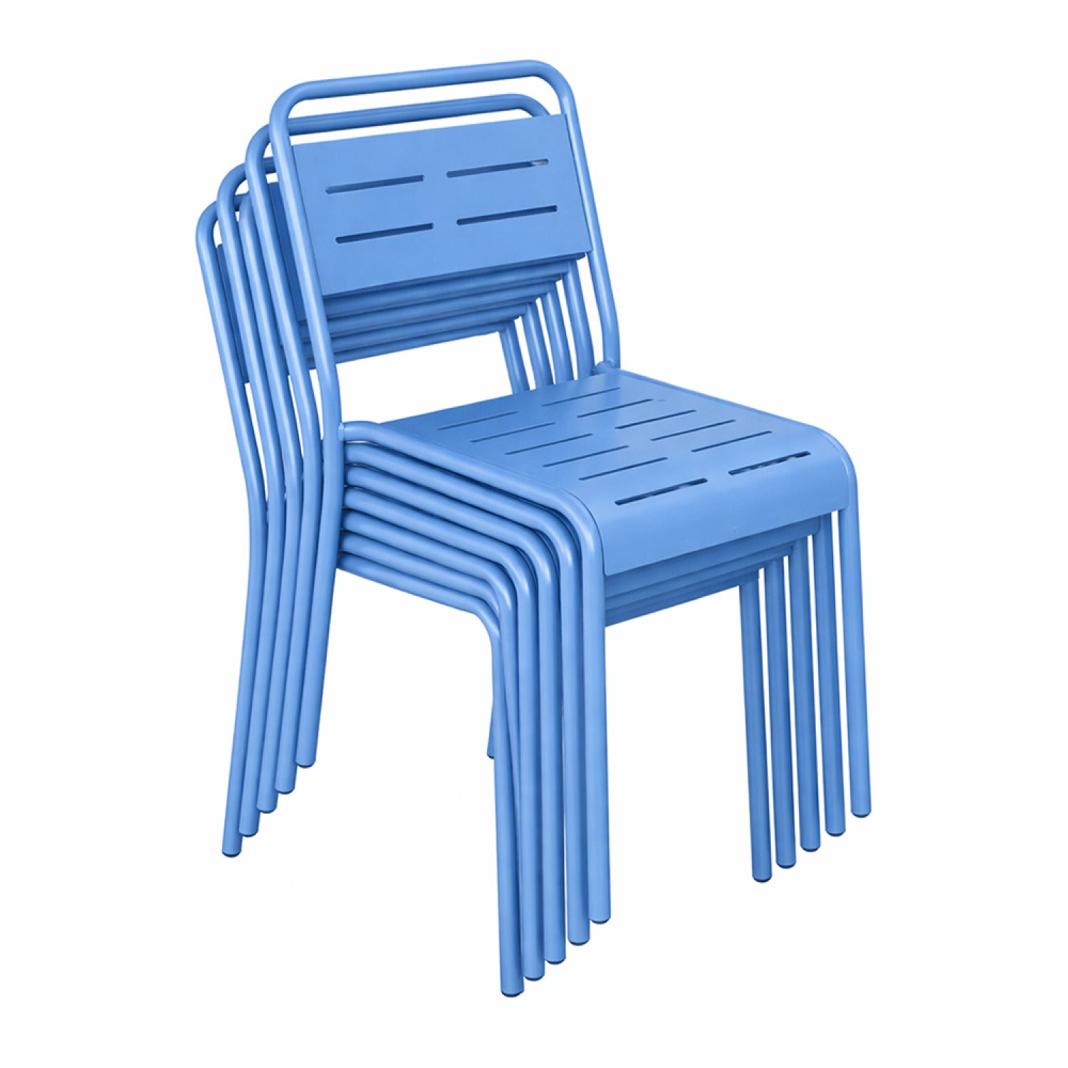 concept-usine-bergame-chaise-de-jardin-empilable-vert-lot-6 image 7