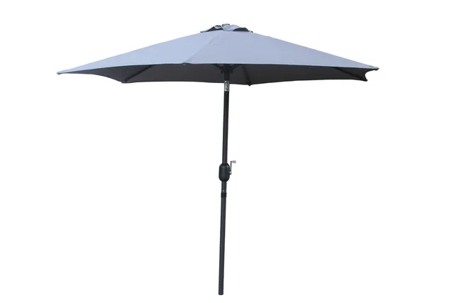 concept-usine-c-me-parasol-droit-rond-inclinable-gris-2-5-m image 1
