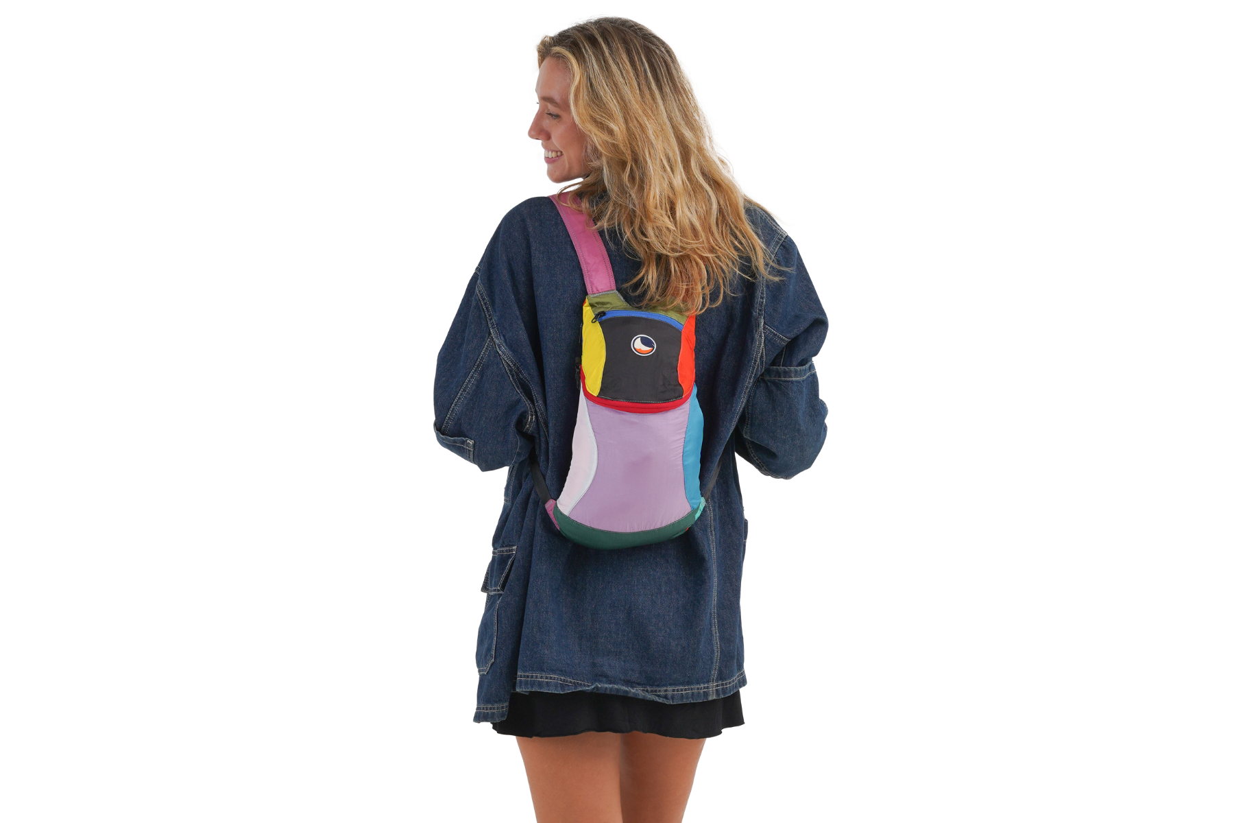 ticket-to-the-moon-mini-backpack-xs-sac-dos-6l-noir-pliable image 2