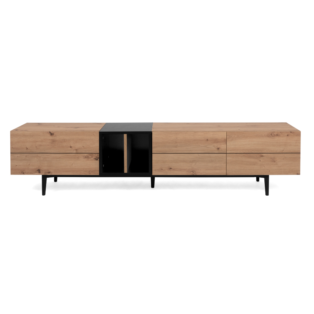 concept-usine-novi-meuble-tv-200-cm-bois-avec-porte image 3