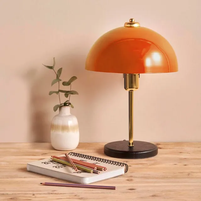 concept-usine-armance-lampe-de-table-orange-vintage image 1