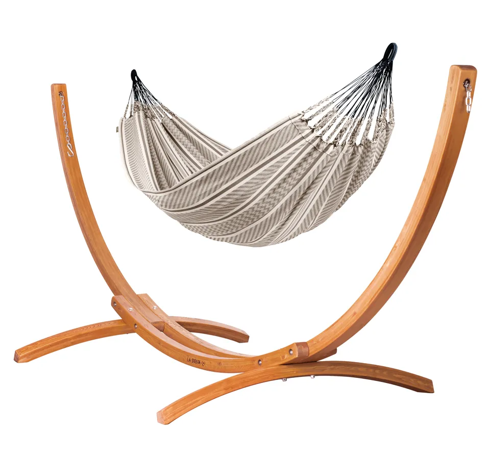 la-siesta-maera-hamac-support-bois-zebra-350-cm image 1