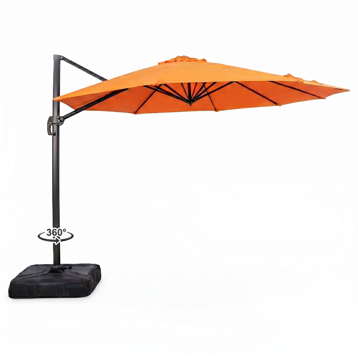 concept-usine-castillo-parasol-d-port-350-cm-orange-rotatif-solaire image 6