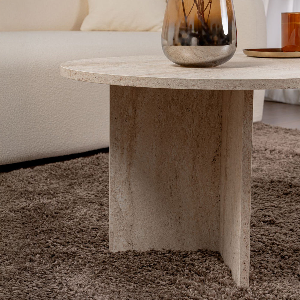 concept-usine-lyu-table-basse-ovale-120-cm-travertin image 4